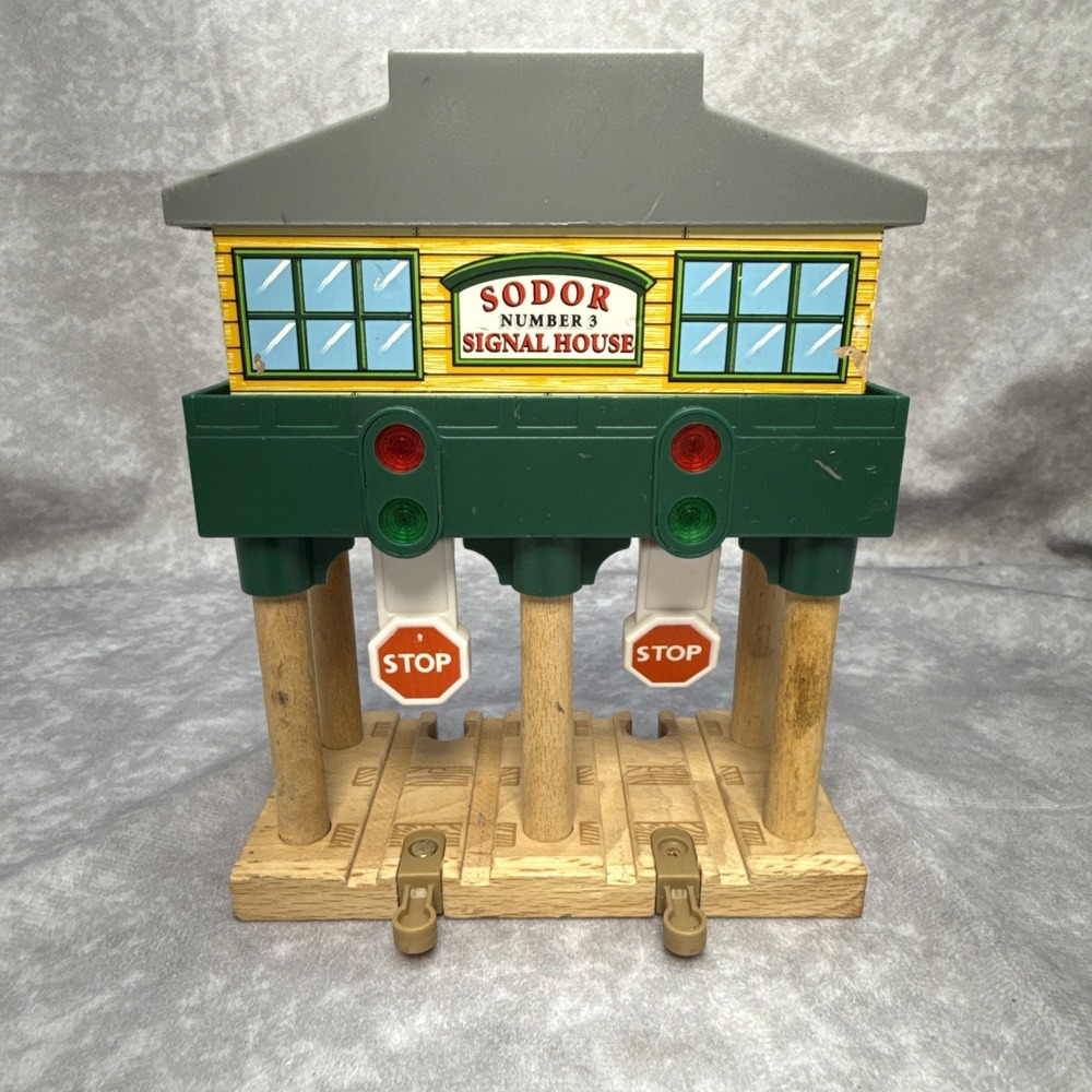 Sodor Signal House Thomas & Friends Wooden Railway‎ Lights & Sounds Work 2006
